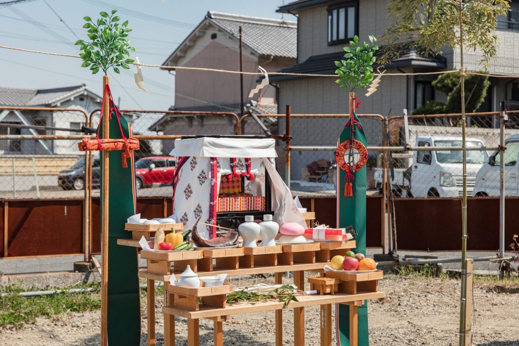 モデルハウス「kokage Salon」の地鎮祭を行いました
