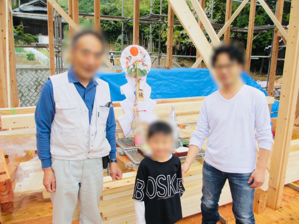 N様邸　上棟式