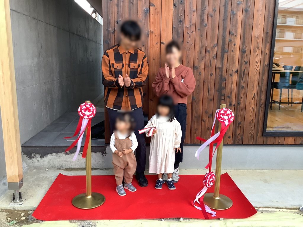 K様邸　お引き渡し式🏠