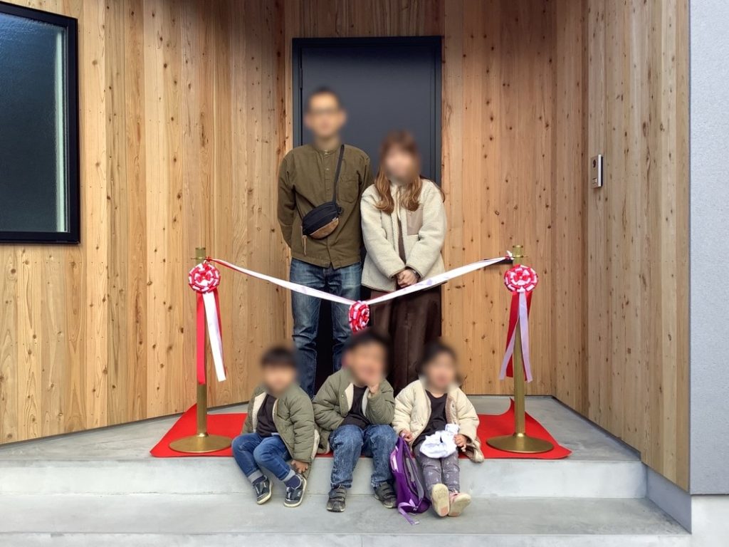K様邸　お引き渡し式🏠