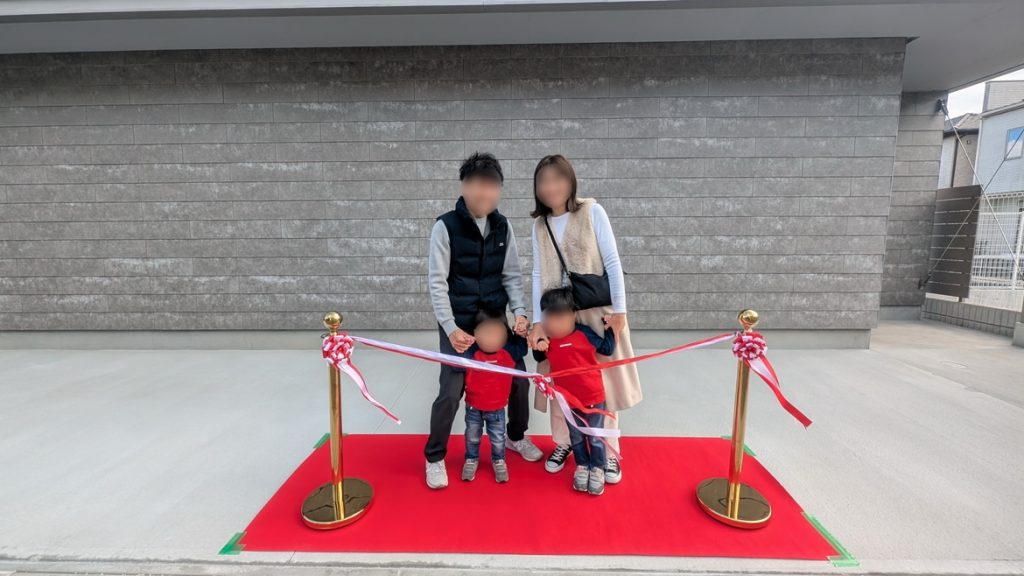 M様邸　お引き渡し式