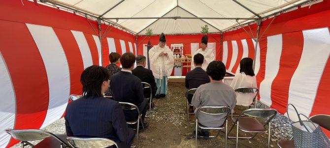 K様邸地鎮祭 ＠東大阪市