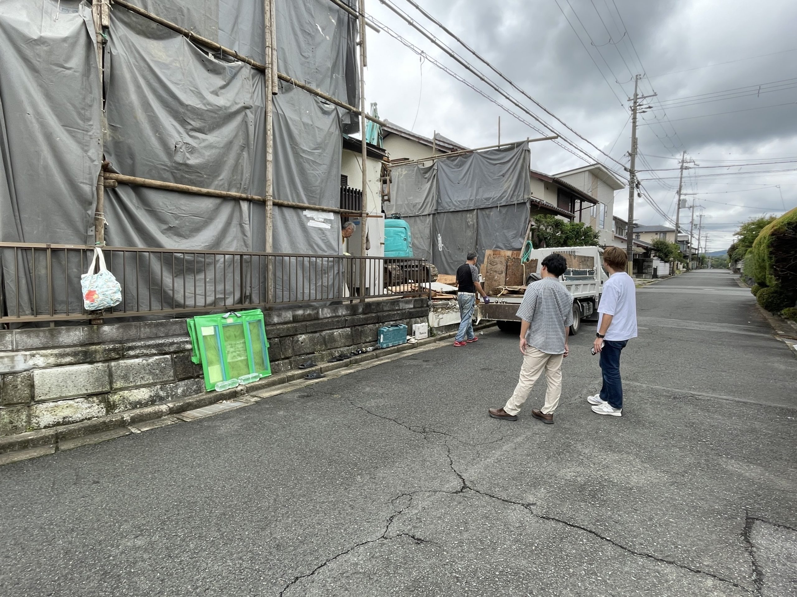 敷地調査　奈良県奈良市
