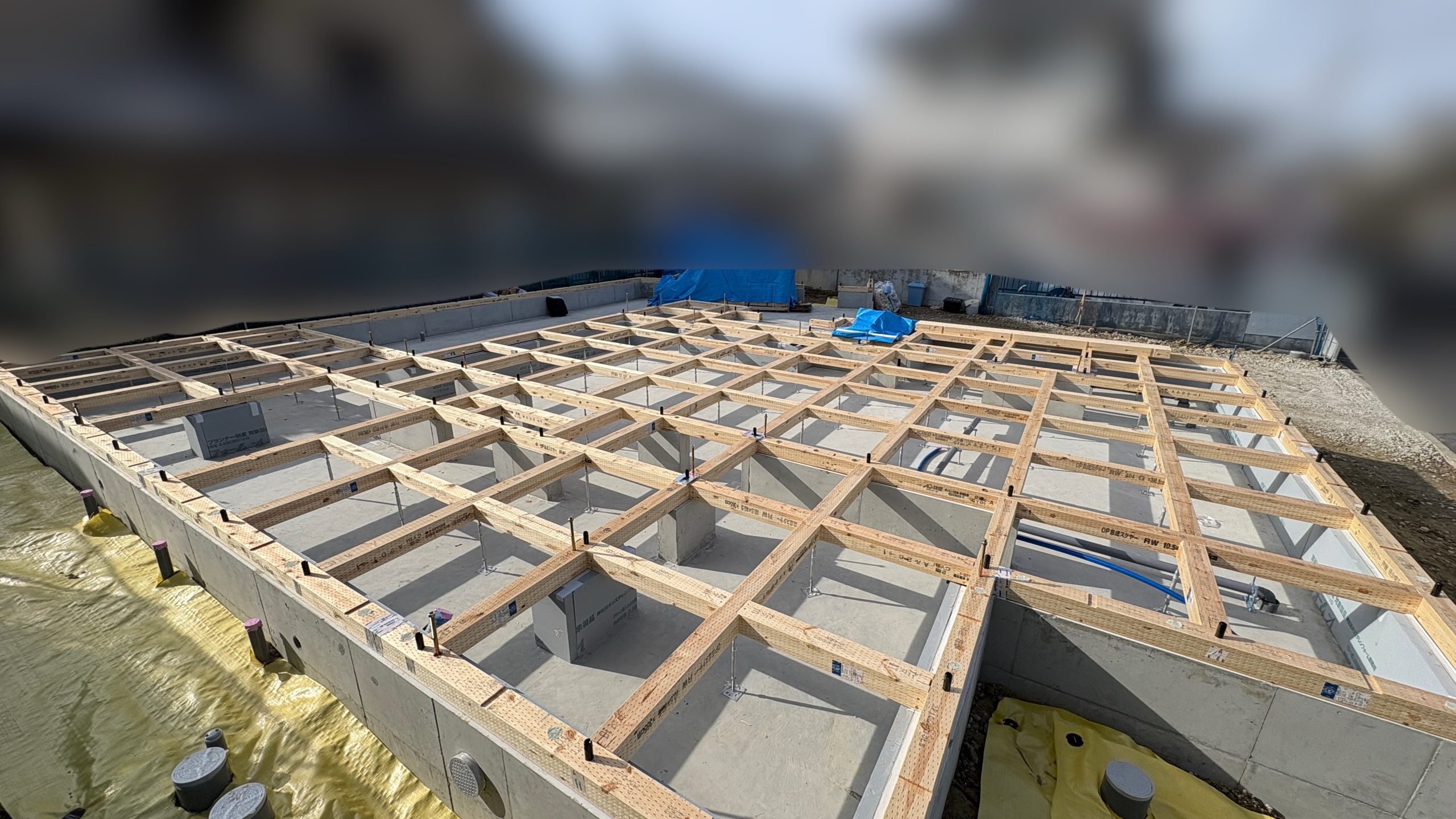 北登美ヶ丘　土台検査