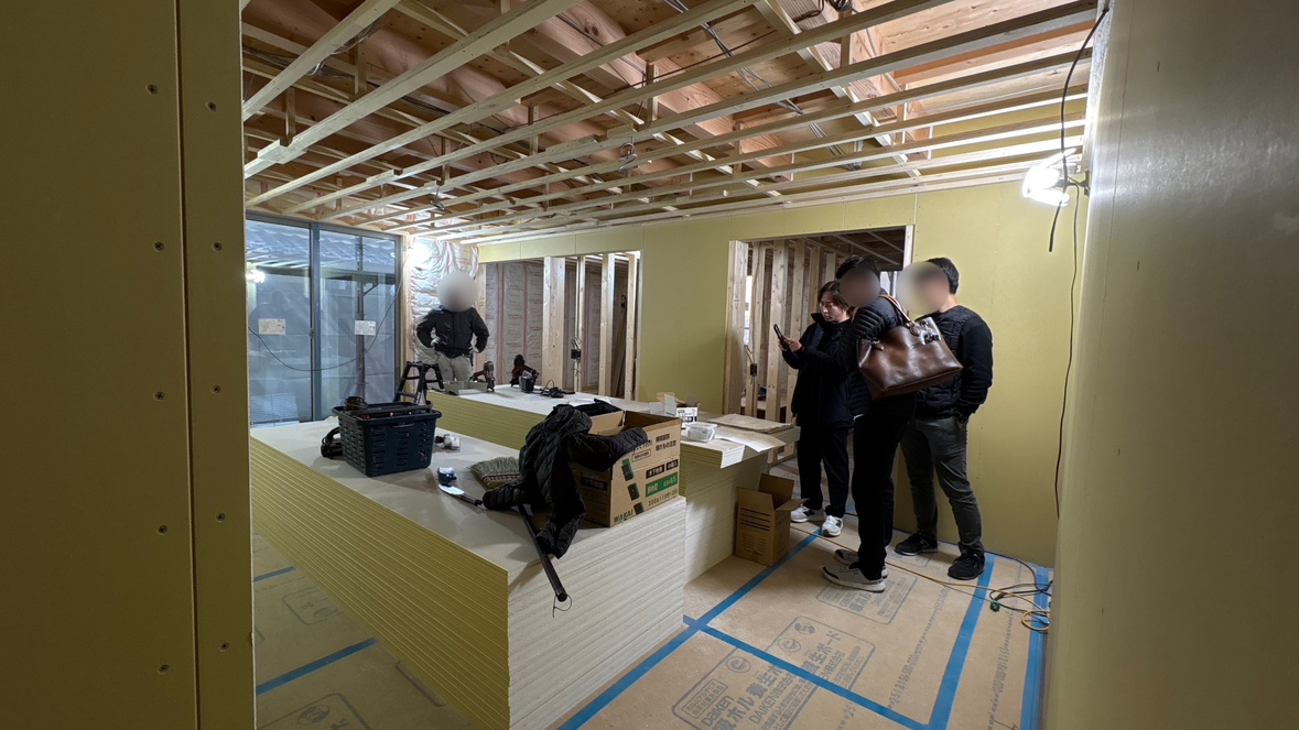 八尾市　現場お打合せ